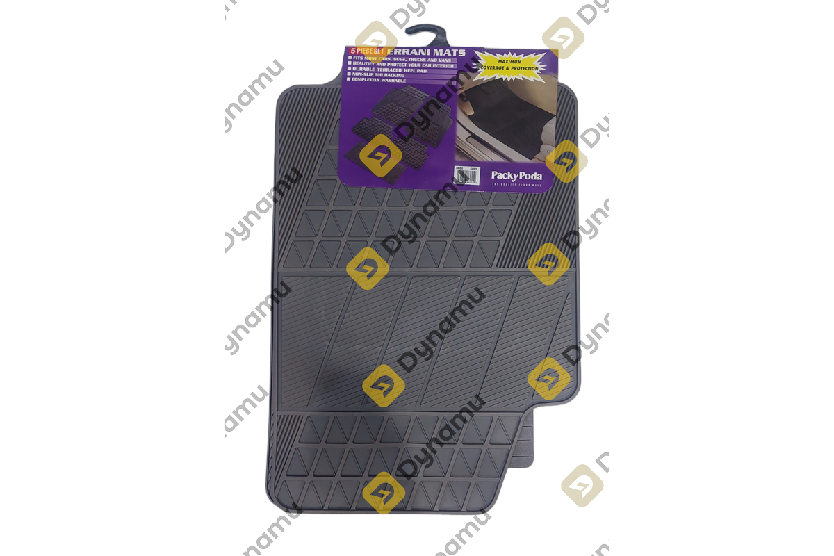 Universal Car Floor Mats - 5 Pack